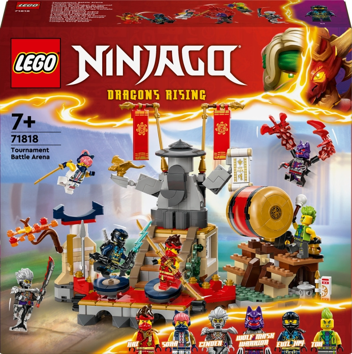 LEGO Ninjago 71818 - Kamparena for turneringer i gruppen LEGETØJ, BØRN & BABY / Legetøj / Bygge legesager / Lego hos TP E-commerce Nordic AB (C69256)