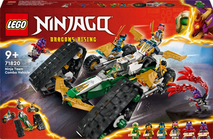 LEGO Ninjago 71820 - Ninja-teamets multifunktionelle køretøj i gruppen LEGETØJ, BØRN & BABY / Legetøj / Bygge legesager / Lego hos TP E-commerce Nordic AB (C69257)