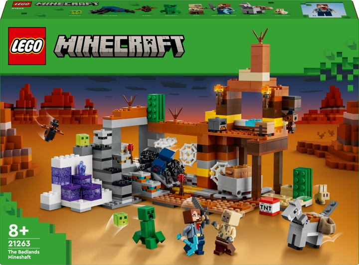 LEGO Minecraft 21263 - Mineskakt i vildmarken i gruppen LEGETØJ, BØRN & BABY / Legetøj / Bygge legesager / Lego hos TP E-commerce Nordic AB (C69259)