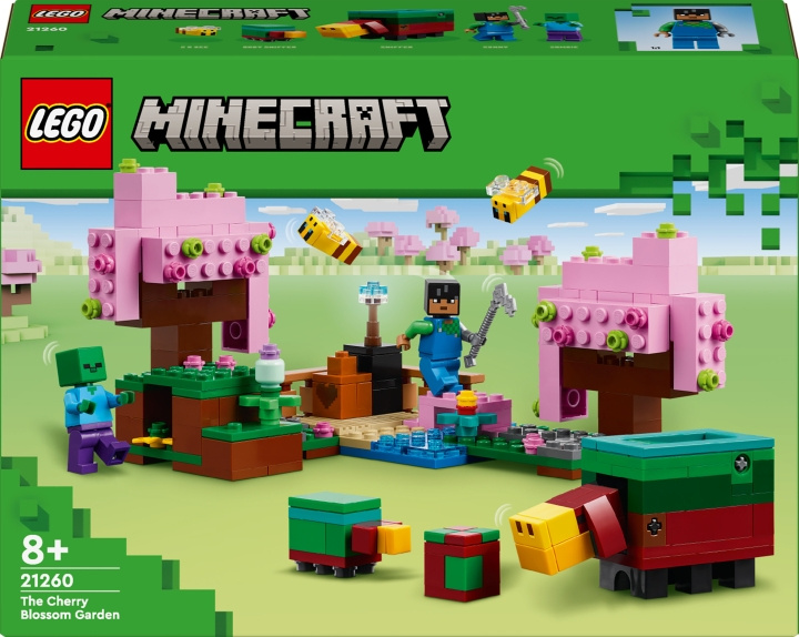 LEGO Minecraft 21260 - Blomstrende kirsebærhave i gruppen LEGETØJ, BØRN & BABY / Legetøj / Bygge legesager / Lego hos TP E-commerce Nordic AB (C69264)