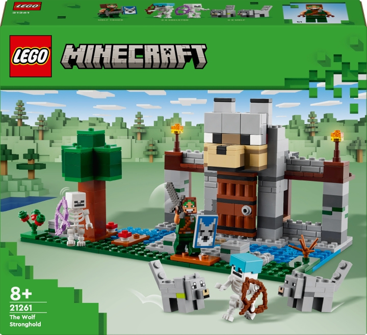 LEGO Minecraft 21261 - Ulvefæstning i gruppen LEGETØJ, BØRN & BABY / Legetøj / Bygge legesager / Lego hos TP E-commerce Nordic AB (C69265)