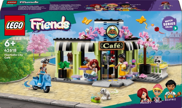 LEGO Friends 42618 - Heartlake City Cafe i gruppen LEGETØJ, BØRN & BABY / Legetøj / Bygge legesager / Lego hos TP E-commerce Nordic AB (C69282)