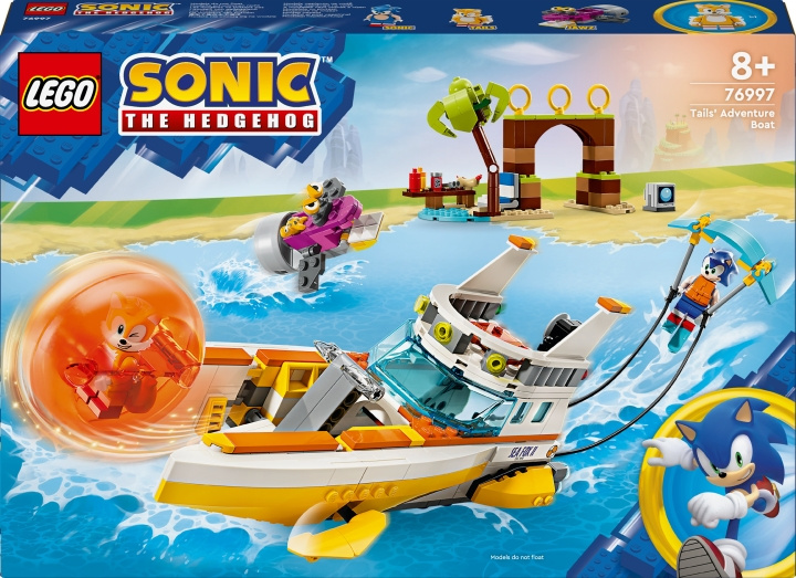 LEGO Sonic 76997 - Tails\' eventyrbåd i gruppen LEGETØJ, BØRN & BABY / Legetøj / Bygge legesager / Lego hos TP E-commerce Nordic AB (C69285)