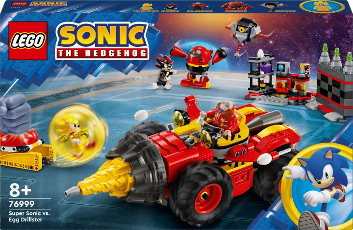 LEGO Sonic 76999 - Super Sonic mod æggeboreren i gruppen LEGETØJ, BØRN & BABY / Legetøj / Bygge legesager / Lego hos TP E-commerce Nordic AB (C69286)