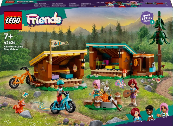 LEGO Friends 42624 - Eventyrlejr - Komfortable lavaer i gruppen LEGETØJ, BØRN & BABY / Legetøj / Bygge legesager / Lego hos TP E-commerce Nordic AB (C69289)