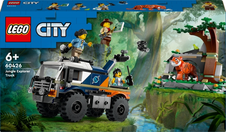 LEGO City Udforskning 60426 - Jungle Explorer SUV i gruppen LEGETØJ, BØRN & BABY / Legetøj / Bygge legesager / Lego hos TP E-commerce Nordic AB (C69292)