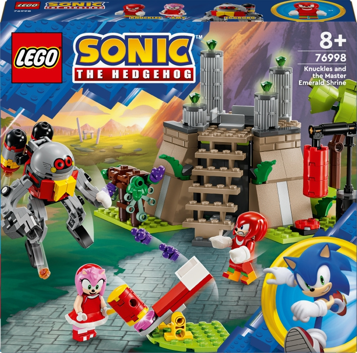 LEGO Sonic 76998 - Knuckles og Master Emeralds alter i gruppen LEGETØJ, BØRN & BABY / Legetøj / Bygge legesager / Lego hos TP E-commerce Nordic AB (C69295)