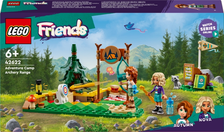 LEGO Friends 42622 - Eventyrlejrens bueskydningsbane i gruppen LEGETØJ, BØRN & BABY / Legetøj / Bygge legesager / Lego hos TP E-commerce Nordic AB (C69297)