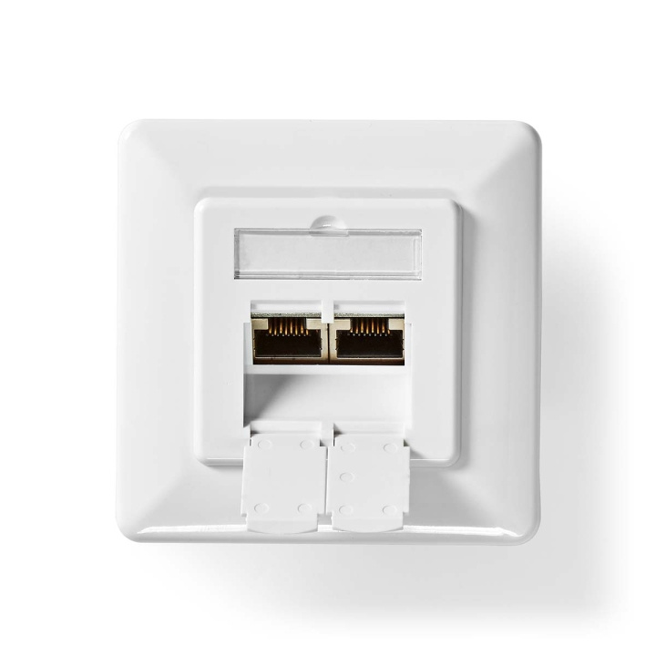 Nedis Netværksvægboks | In-wall | 2-Port port(s) | CAT6 | Lige | Hun | Guldplateret | PVC | Hvid | Box i gruppen COMPUTERTILBEHØR / Kabler og adaptere / Netværkskabler / Adaptere og samlemuffer hos TP E-commerce Nordic AB (C69343)