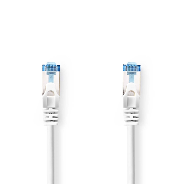 Nedis CAT6a netværkskabel | S/FTP | RJ45 Han | RJ45 Han | 0.50 m | Snagless | Runde | LSZH | Hvid | Label i gruppen COMPUTERTILBEHØR / Kabler og adaptere / Netværkskabler / Cat6 hos TP E-commerce Nordic AB (C69360)