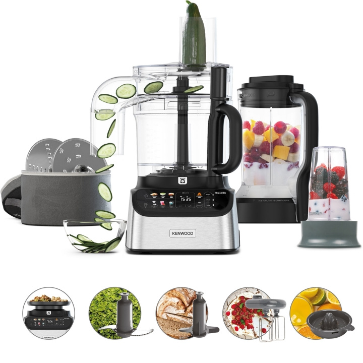 Kenwood Matberedare PRO FDM73.850SS MultiPro OneTouch i gruppen HJEM, HUS & HAVE / Husholdningsapparater / Foodprocessor og køkkenassistenter / Foodprocessor hos TP E-commerce Nordic AB (C69585)