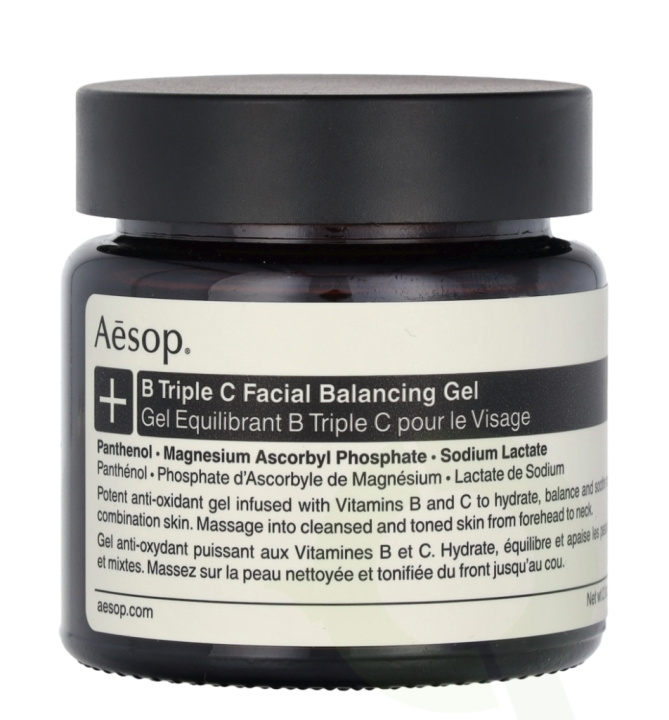 AESOP B Triple C Facial Balancing Gel 60 ml i gruppen SKØNHED & HELSE / Hudpleje / Ansigt / Ansigtscreme hos TP E-commerce Nordic AB (C69589)