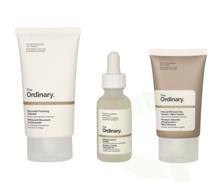 The Ordinary The Clear Set 110 ml Cleansing Cream 50ml/Face Serum 30ml/Face Cream 30 ml i gruppen SKØNHED & HELSE / Gaveæske / Gaveæske til hende hos TP E-commerce Nordic AB (C69611)