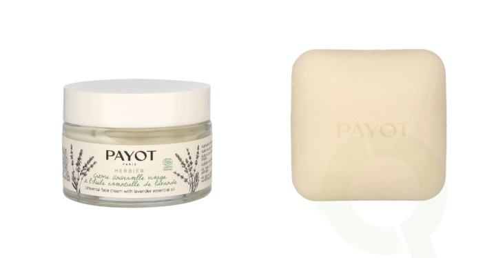 Payot Rituel Herbier Duo Set 135 ml Cream With Lavendel 50ml/Soap 85gr i gruppen SKØNHED & HELSE / Gaveæske / Gaveæske til hende hos TP E-commerce Nordic AB (C69649)