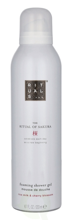 Rituals Sakura Foaming Shower Gel 200 ml i gruppen SKØNHED & HELSE / Hudpleje / Kropspleje / Bad & brusecreme hos TP E-commerce Nordic AB (C69650)