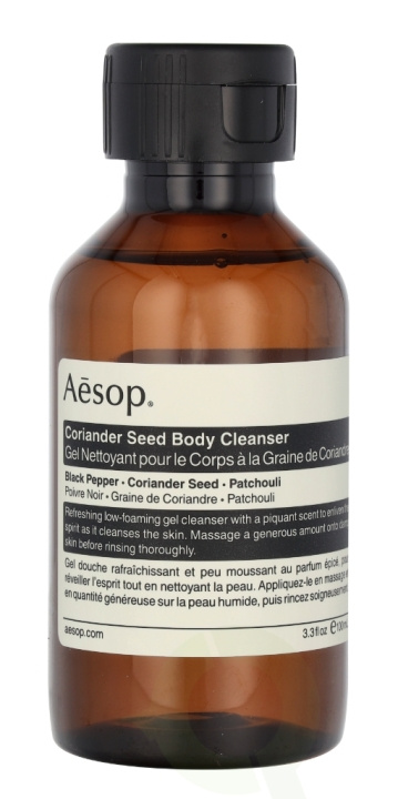 AESOP Coriander Seed Body Cleanser 100 ml i gruppen SKØNHED & HELSE / Hudpleje / Kropspleje / Bad & brusecreme hos TP E-commerce Nordic AB (C69653)