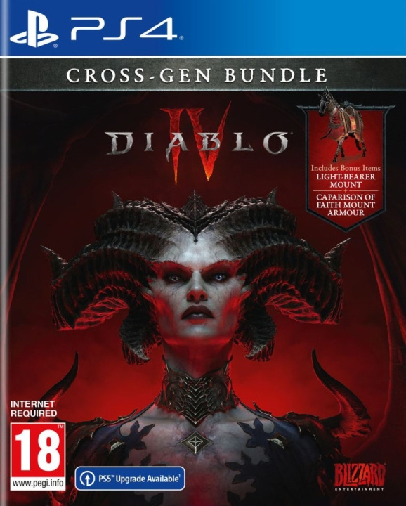 Activision Diablo IV spil, PS4 i gruppen HJEMMEELEKTRONIK / Spilkonsoller og tilbehør / Sony PlayStation 4 hos TP E-commerce Nordic AB (C69763)