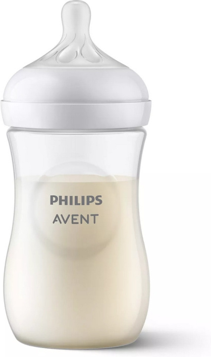 Philips Avent SCY903/01 Natural Response-sutteflaske, 260 ml i gruppen LEGETØJ, BØRN & BABY / Pleje, sundhed og hygiejne / Sutter & Tandringe hos TP E-commerce Nordic AB (C69776)