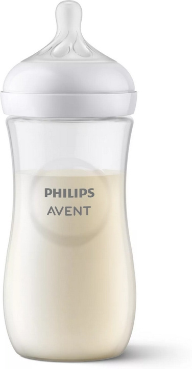 Philips Avent SCY906/01 Natural Response-sutteflaske, 330 ml i gruppen LEGETØJ, BØRN & BABY / Pleje, sundhed og hygiejne / Sutter & Tandringe hos TP E-commerce Nordic AB (C69778)