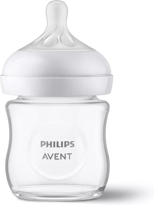 Philips Avent SCY930/01 Natural Response sutteflaske af glas, 120 ml i gruppen LEGETØJ, BØRN & BABY / Pleje, sundhed og hygiejne / Sutter & Tandringe hos TP E-commerce Nordic AB (C69784)