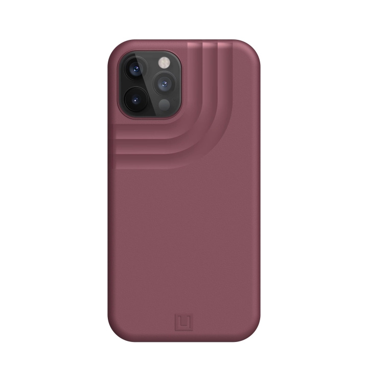 U by UAG iPhone 12/12 Pro U Anchor Cover Aubergine i gruppen SMARTPHONES & TABLETS / Mobil Beskyttelse / Apple / iPhone 12 / Cover hos TP E-commerce Nordic AB (C69865)