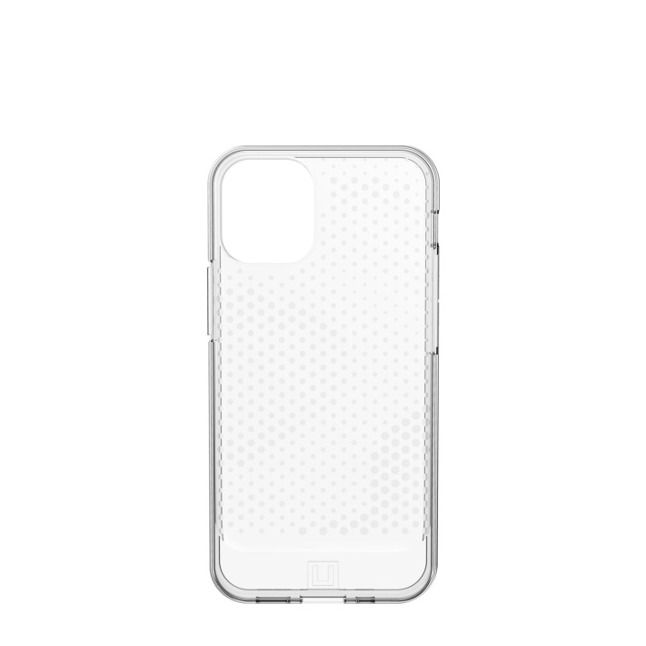 U by UAG iPhone 12 Mini U Lucent Cover Ice i gruppen SMARTPHONES & TABLETS / Mobil Beskyttelse / Apple / iPhone 12 Mini / Cover hos TP E-commerce Nordic AB (C69867)