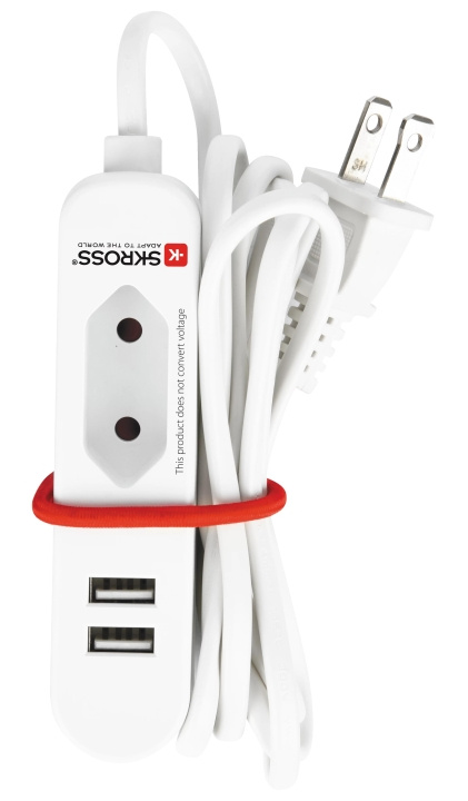 SKROSS Travel Station USB US i gruppen HJEM, HUS & HAVE / Elektricitet & Belysning / Rejseadaptere hos TP E-commerce Nordic AB (C69873)