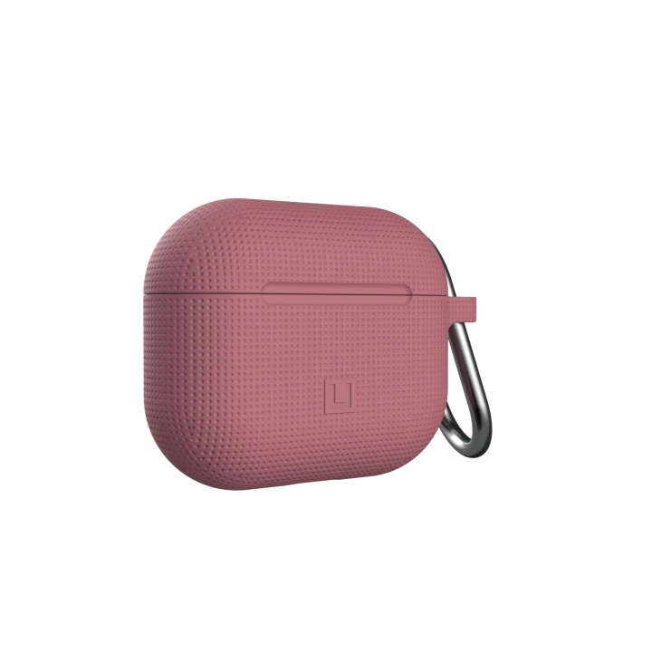 U by UAG Apple AirPods 3rd gen U Dot Case, Dusty Rose i gruppen HJEMMEELEKTRONIK / Lyd & billede / Hovedtelefoner & Tilbehør / Tilbehør hos TP E-commerce Nordic AB (C69897)