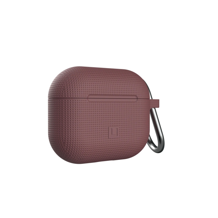 U by UAG Apple AirPods 3rd gen U Dot Case, Aubergine i gruppen HJEMMEELEKTRONIK / Lyd & billede / Hovedtelefoner & Tilbehør / Tilbehør hos TP E-commerce Nordic AB (C69898)