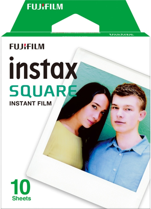 Fujifilm Instax SQUARE instant film, 10 fotos i gruppen HJEMMEELEKTRONIK / Foto og video / Fotografi udstyr / Andet hos TP E-commerce Nordic AB (C69919)