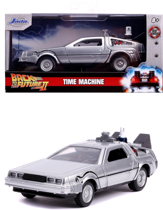 Jada Time Machine Tilbage til fremtiden 2 -bil i gruppen SPORT, FRITID & HOBBY / Hobby / Plastik modeller / Biler hos TP E-commerce Nordic AB (C69926)