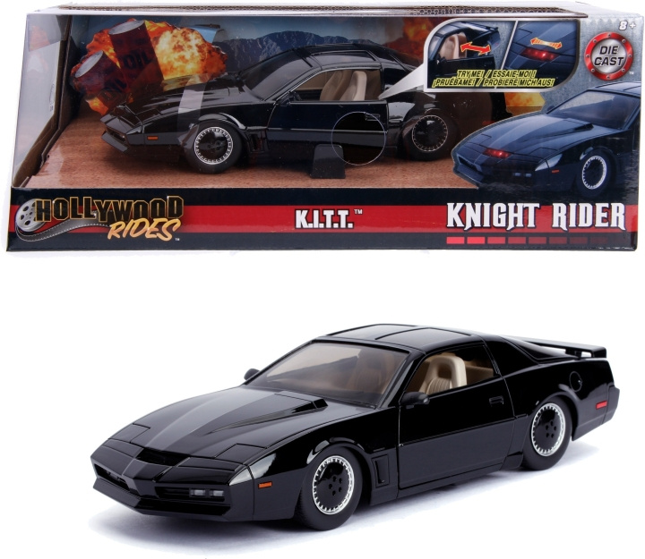 Jada Knight Rider Kitt miniaturemodel, 1:24 i gruppen SPORT, FRITID & HOBBY / Hobby / Plastik modeller / Biler hos TP E-commerce Nordic AB (C69937)