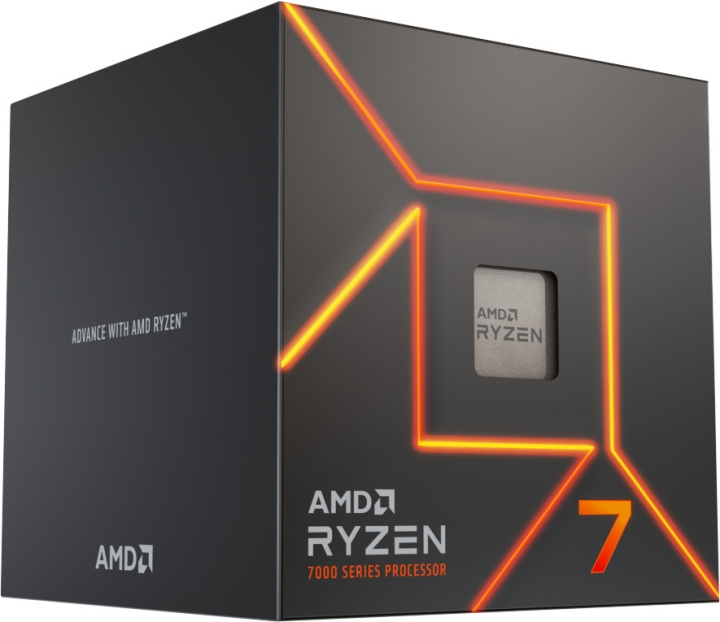 AMD Ryzen 7 7700-processor til AM5 i gruppen COMPUTERTILBEHØR / Computerkomponenter / Processorer hos TP E-commerce Nordic AB (C69969)