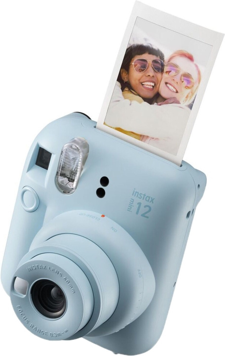 Fujifilm INSTAX Mini 12 instant-kamera, blå i gruppen HJEMMEELEKTRONIK / Foto og video / Kamera hos TP E-commerce Nordic AB (C69977)