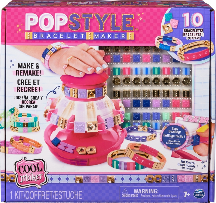 Cool Maker Popstyle - sæt til fremstilling af armbånd i gruppen LEGETØJ, BØRN & BABY / Legetøj / Hobbyartikler hos TP E-commerce Nordic AB (C69989)