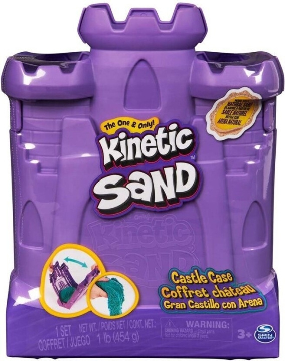 Kinetic Sand Castle Case, limegrøn i gruppen LEGETØJ, BØRN & BABY / Legetøj / Lege ler, lege sand og tilbehør hos TP E-commerce Nordic AB (C70087)