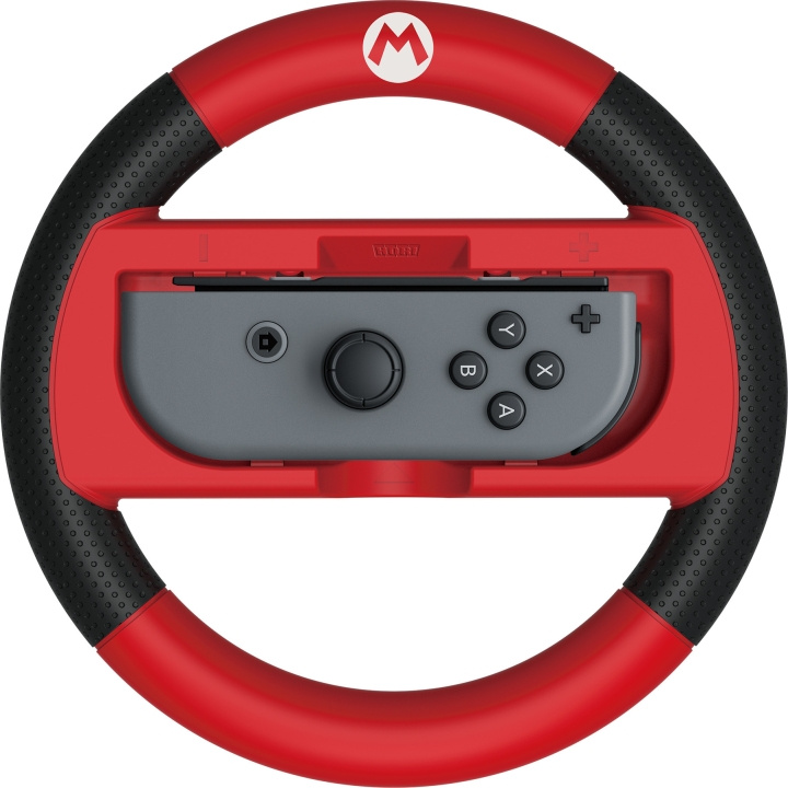 Hori Mario Kart 8 Deluxe Racing Wheel - Mario Edition (Switch) i gruppen HJEMMEELEKTRONIK / Spilkonsoller og tilbehør / Nintendo Switch / Tilbehør hos TP E-commerce Nordic AB (C70148)