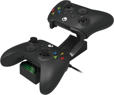 HORI dobbelt opladningsstation, Xbox i gruppen HJEMMEELEKTRONIK / Spilkonsoller og tilbehør / Xbox Series X hos TP E-commerce Nordic AB (C70152)