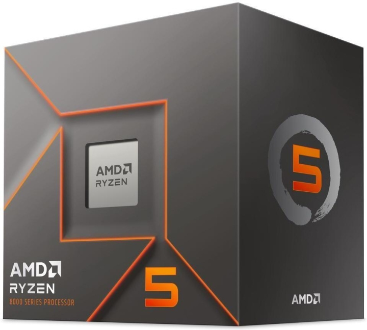 AMD Ryzen 5 8400F-processor til AM5-platform i gruppen COMPUTERTILBEHØR / Computerkomponenter / Processorer hos TP E-commerce Nordic AB (C70160)