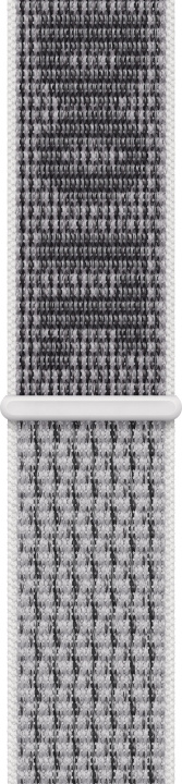 Apple Watch 41 mm Summit White/Black Nike Sport Loop-rem (MPHV3) i gruppen SMARTPHONES & TABLETS / Træning, hjem og fritid / Apple Watch & Tilbehør / Tilbehør hos TP E-commerce Nordic AB (C70178)