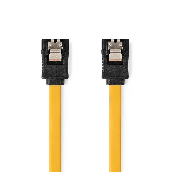 Nedis SATA kabel | 6 Gbps | SATA 7-Pin Hun | SATA 7-Pin Hun | Nikkelplateret | 1.00 m | Fladt | PVC | Gul | Box i gruppen COMPUTERTILBEHØR / Kabler og adaptere / Interne / SATA hos TP E-commerce Nordic AB (C70263)