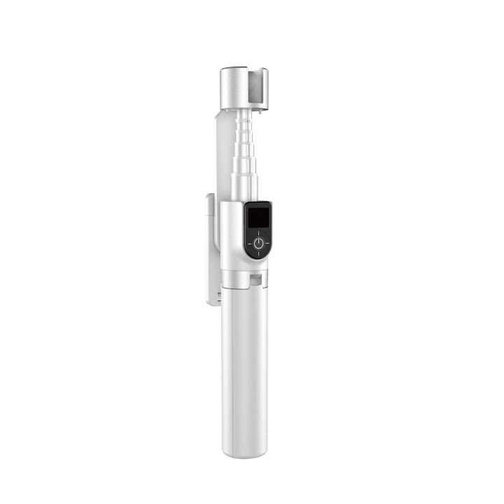 Dudao F18 Remote Selfie Stick 110cm White i gruppen SMARTPHONES & TABLETS / Øvrigt tilbehør / Docks, Stativ og Holder hos TP E-commerce Nordic AB (C70299)