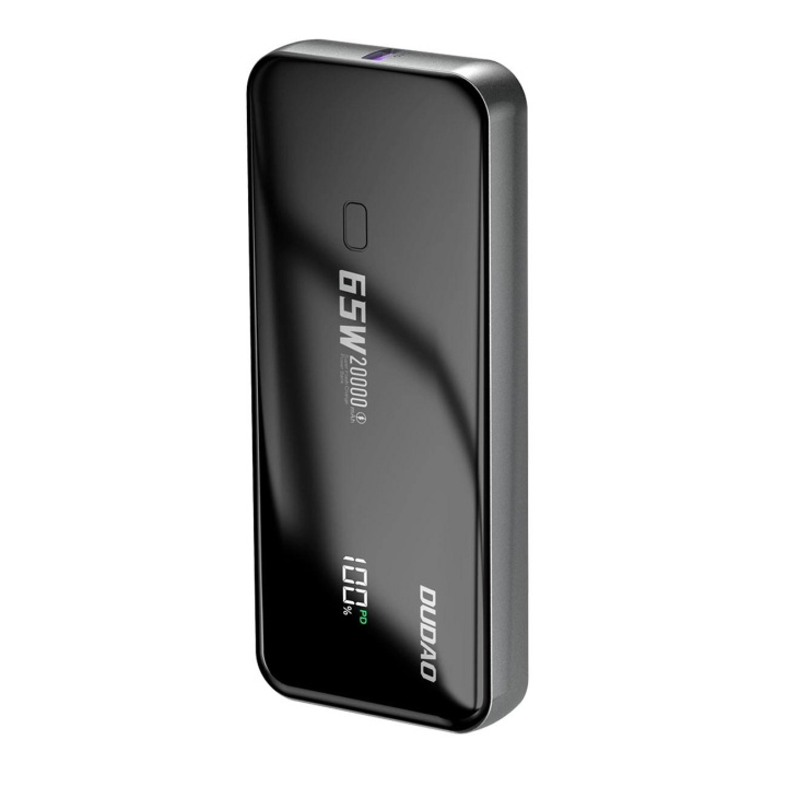 Dudao K65 powerbank 20000mAh PD 65W Black i gruppen SMARTPHONES & TABLETS / Opladere og kabler / Powerbanks hos TP E-commerce Nordic AB (C70319)