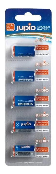 Jupio Battery, 5 x 4LR44, Alkaline i gruppen HJEMMEELEKTRONIK / Batterier og opladere / Batterier / Andet hos TP E-commerce Nordic AB (C70445)