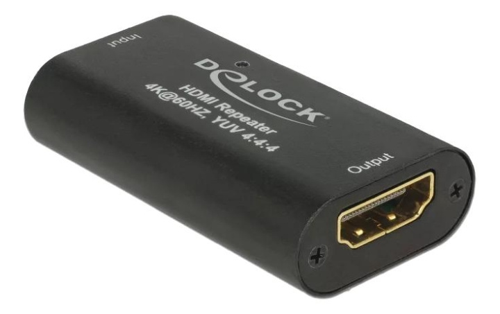 DeLOCK Repeater HDMI 4K 60 Hz UHD 30 m i gruppen HJEMMEELEKTRONIK / Kabler og adaptere / HDMI / Adaptere hos TP E-commerce Nordic AB (C70467)