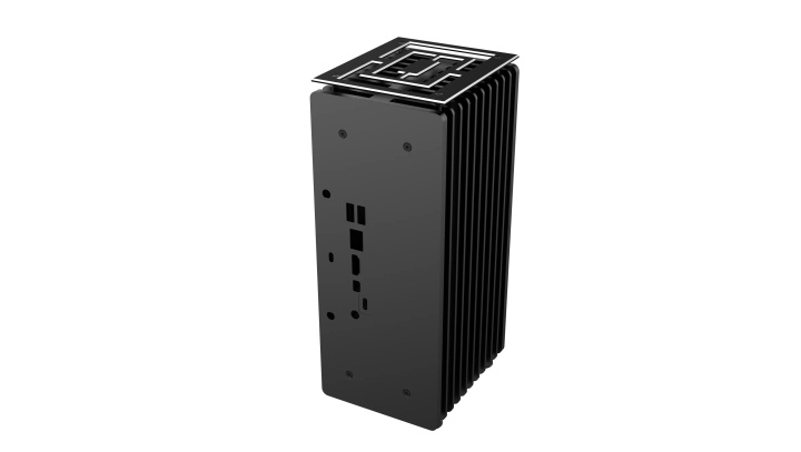 Akasa Turing ABX Compact fanless case for AMD Ryzen™ 4000U i gruppen COMPUTERTILBEHØR / Computerkomponenter / Kabinet hos TP E-commerce Nordic AB (C70483)