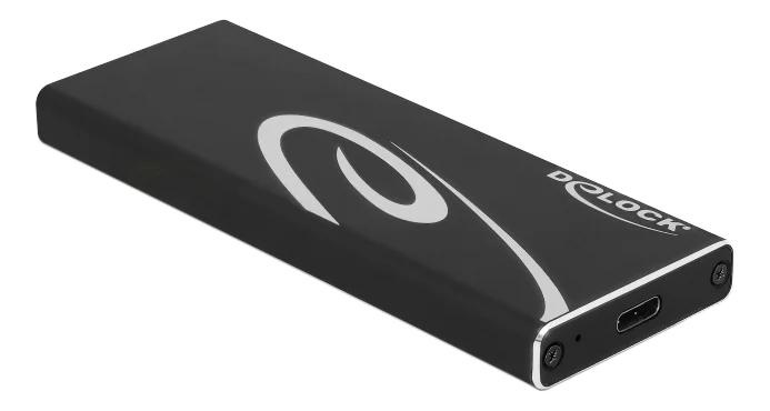 DeLOCK External Enc. M.2 SSD 60 mm>SuperSpeed USB 10Gbps USB TypeC i gruppen COMPUTERTILBEHØR / Computer Tilbehør / Harddisk kabinetter / 2,5 hos TP E-commerce Nordic AB (C70575)