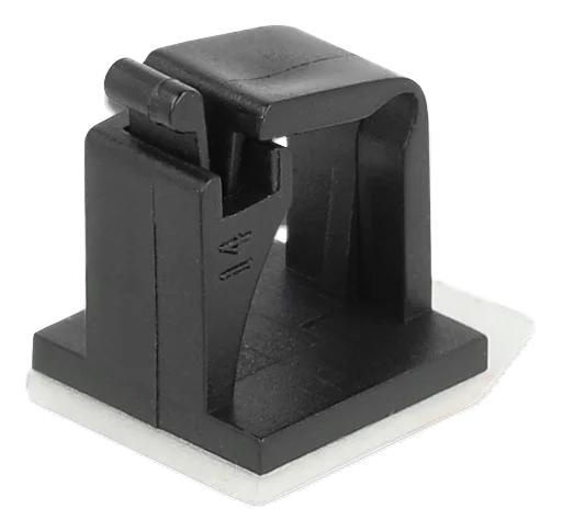 DeLOCK Cable holder with locking clip self-adhesive black 10 pieces i gruppen HJEMMEELEKTRONIK / Kabler og adaptere / Kabelhåndtering hos TP E-commerce Nordic AB (C70590)