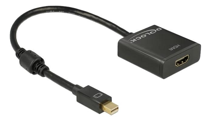 DeLOCK Adapter mini DisplayPort 1.2 male > HDMI female 4K Active i gruppen COMPUTERTILBEHØR / Kabler og adaptere / DisplayPort / Adaptere hos TP E-commerce Nordic AB (C70601)