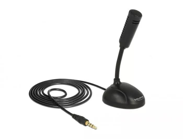 DeLOCK Condenser Microphone Omni-Directional for Smartphone Tablet i gruppen COMPUTERTILBEHØR / Computer Tilbehør / Mikrofoner hos TP E-commerce Nordic AB (C70637)